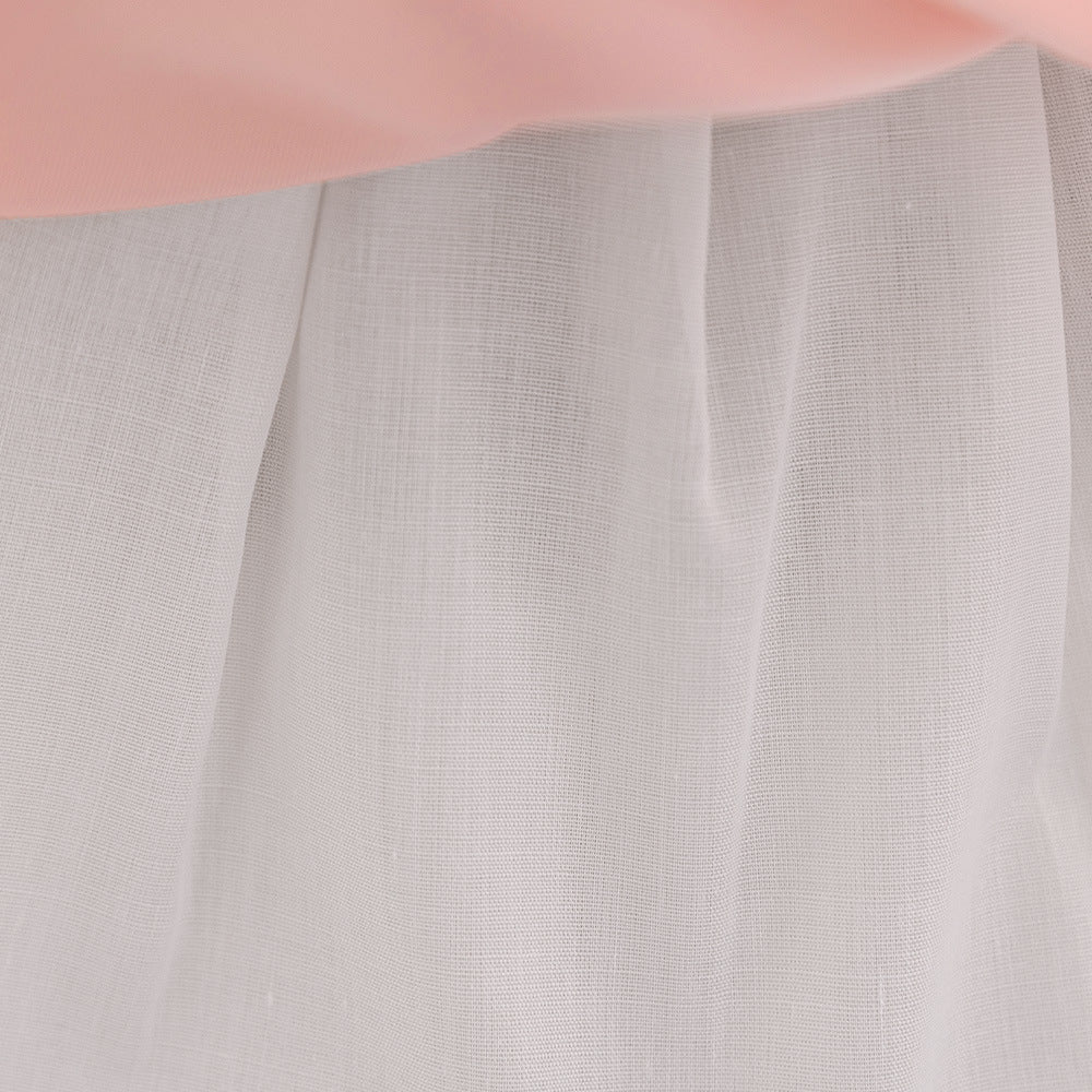 Puffy Tulle Baby Princess Dress with Bowknot – Ideal for Parties & Weddings