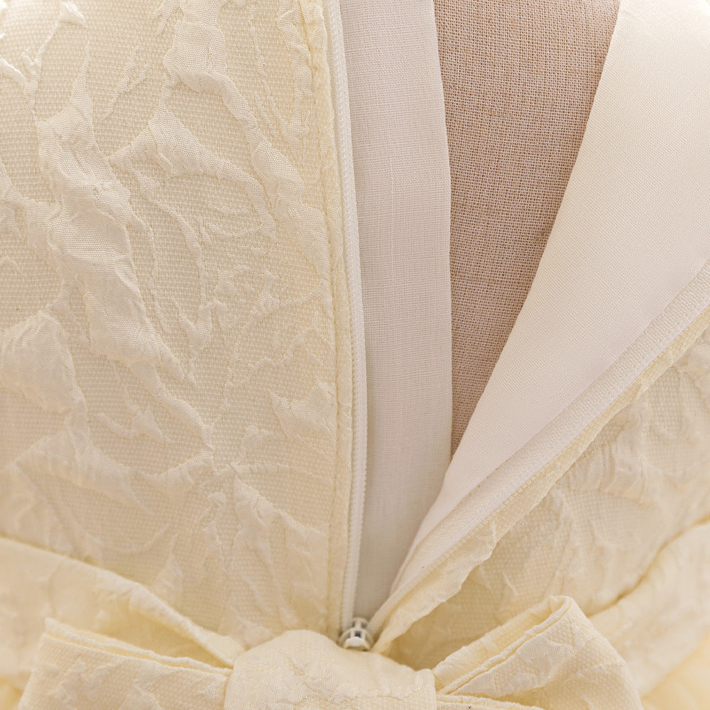Puffy Tulle Baby Princess Dress with Bowknot – Ideal for Parties & Weddings