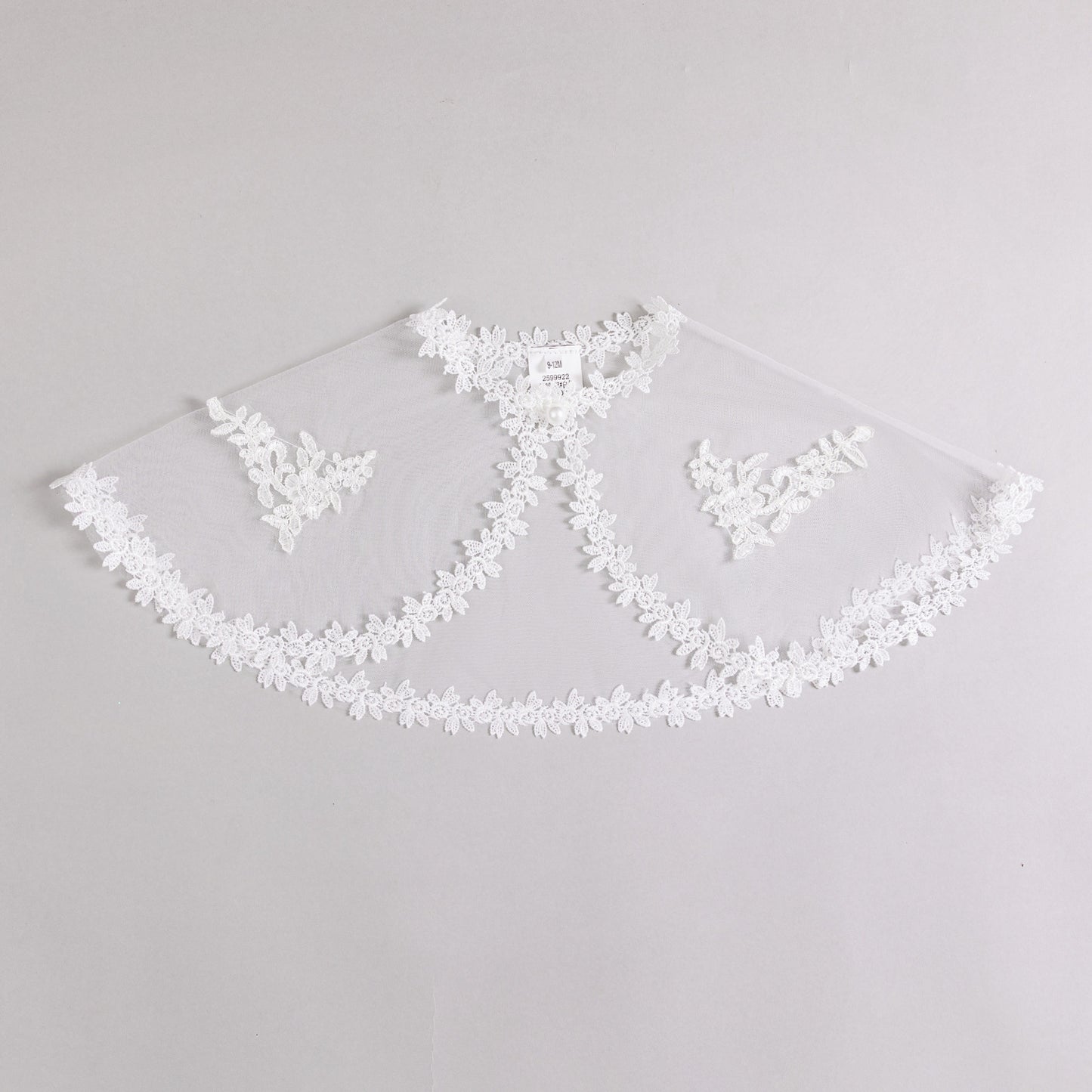 Cute Puffy Lace Ball Gown Dress for Baby Girls | Tea Length White Formal Dress