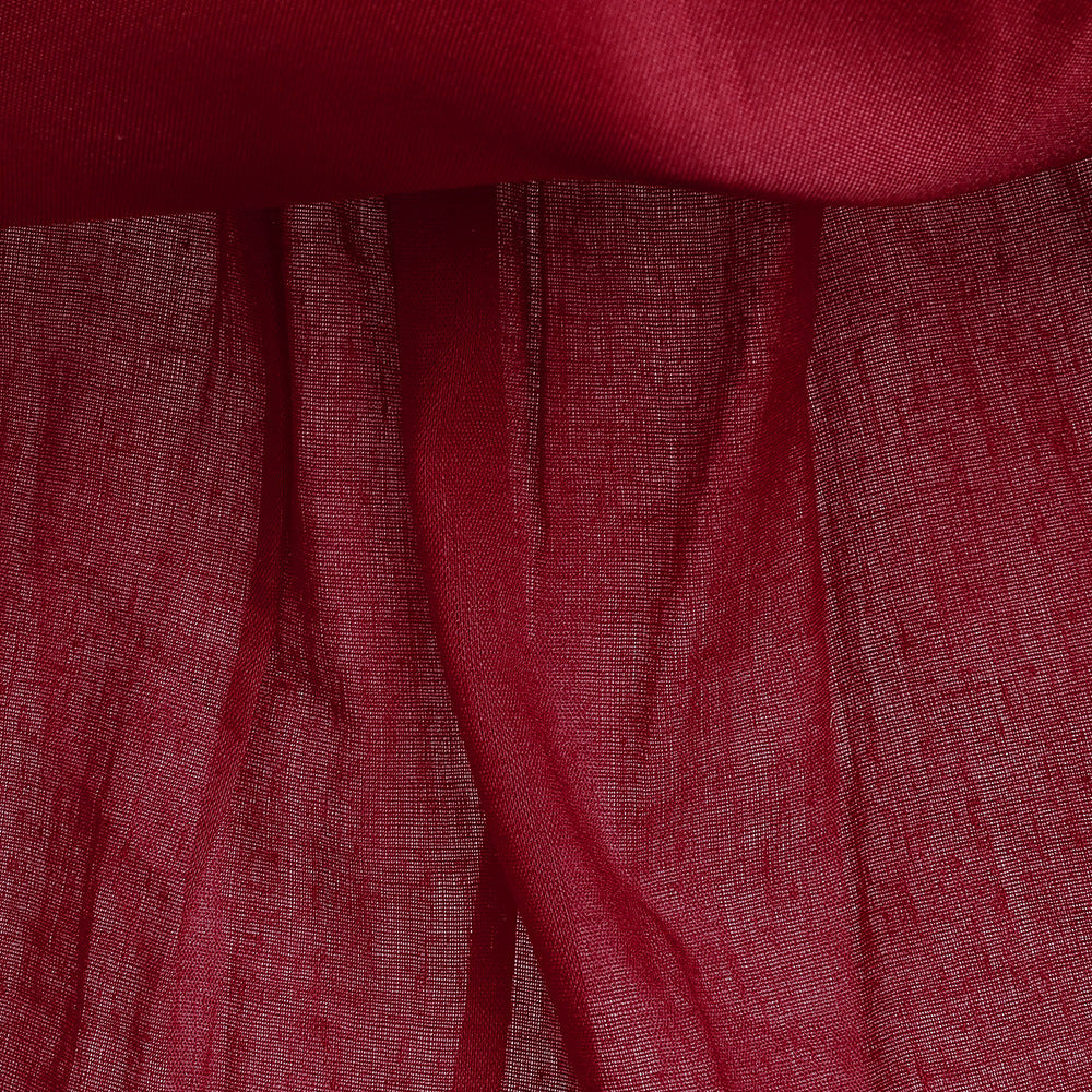 Burgundy Sequin Tulle Princess Dress for Girls – Party & Formal Wear
