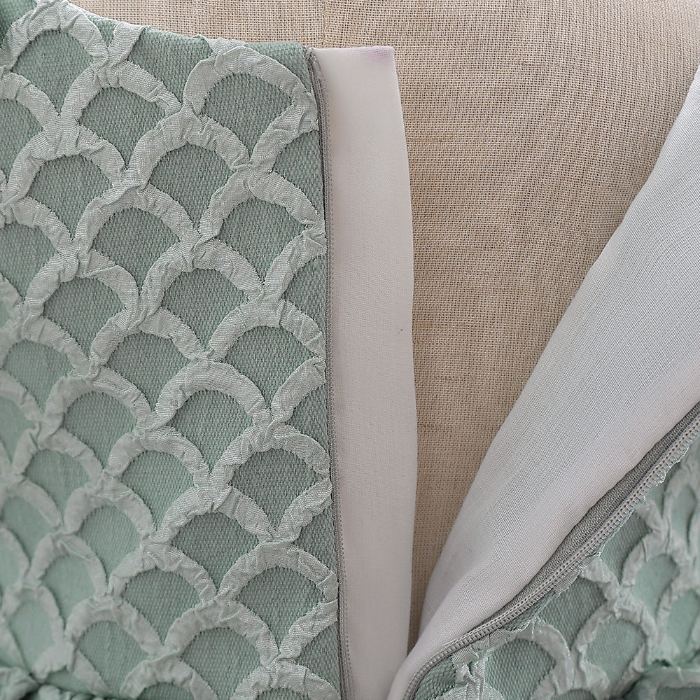 Frocklet Cute Puff Sleeve A-Line Baby Dress with Bowknot & Ruffle Skirt 12