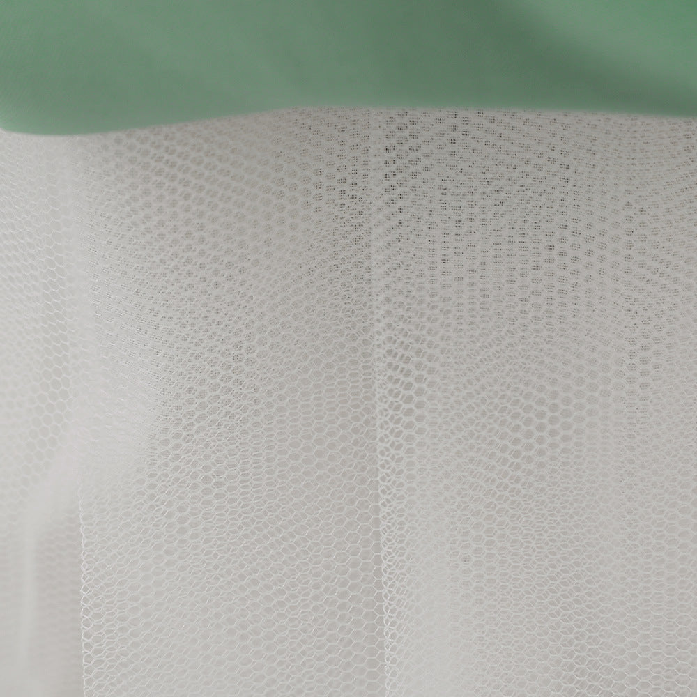 Frocklet Cute Puff Sleeve A-Line Baby Dress with Bowknot & Ruffle Skirt 16