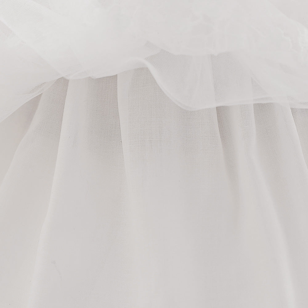 Adorable A-line High-Low Tulle Princess Dress for Girls 2-6