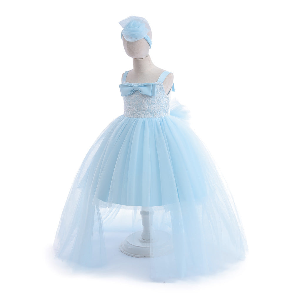 A-Line Off Shoulder Flower Girl Dress Set – Cute Party & Wedding Outfit for Kids