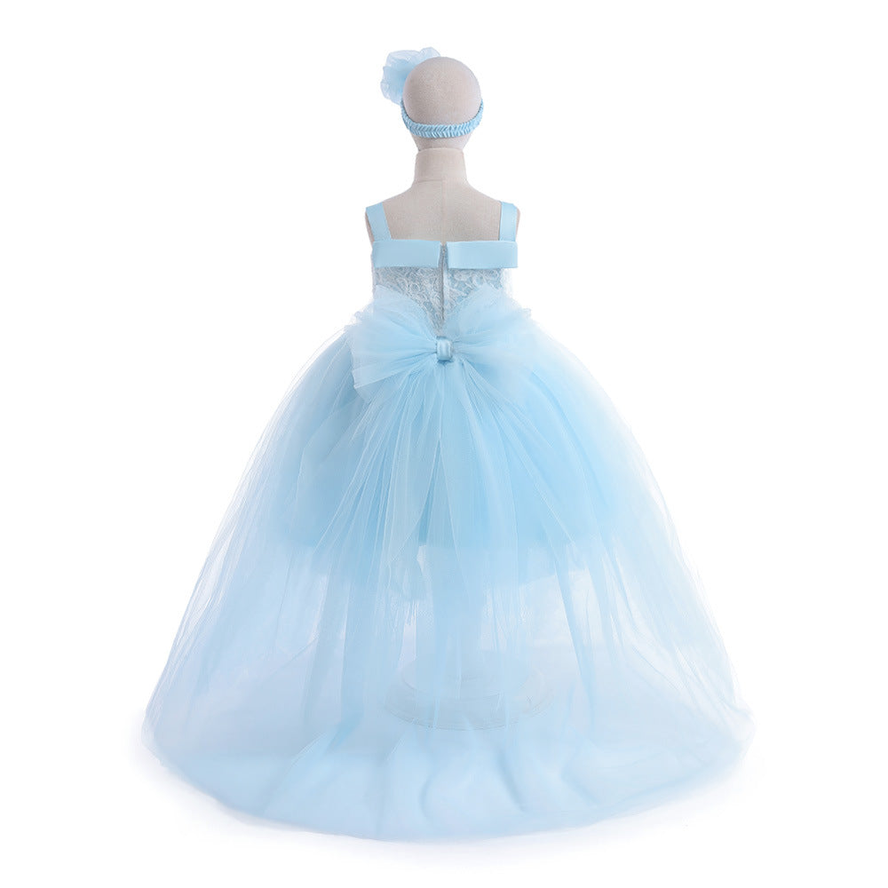 A-Line Off Shoulder Flower Girl Dress Set – Cute Party & Wedding Outfit for Kids