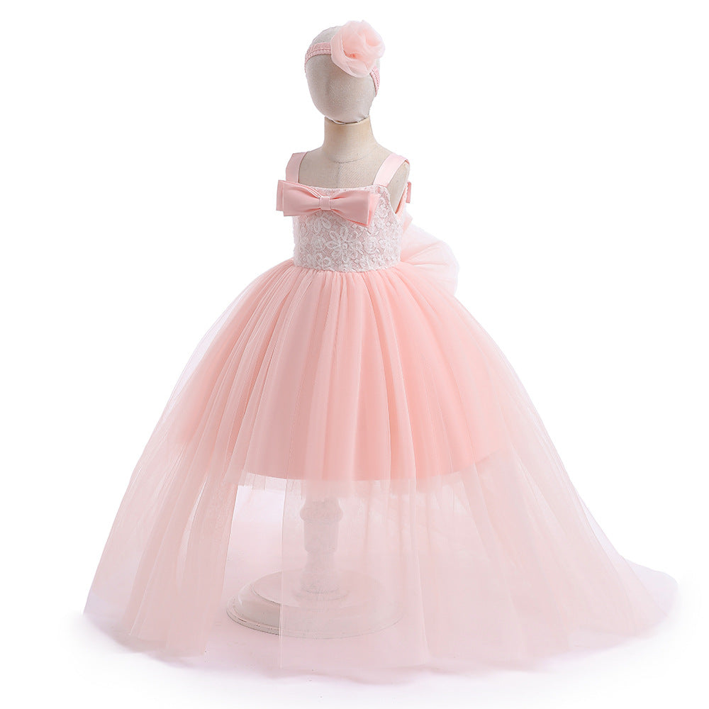 A-Line Off Shoulder Flower Girl Dress Set – Cute Party & Wedding Outfit for Kids