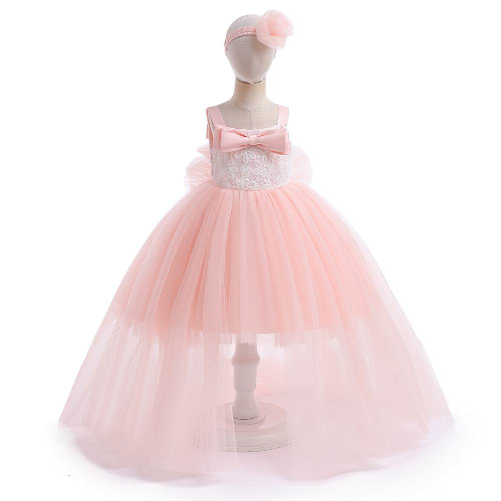 A-Line Off Shoulder Flower Girl Dress Set – Cute Party & Wedding Outfit for Kids