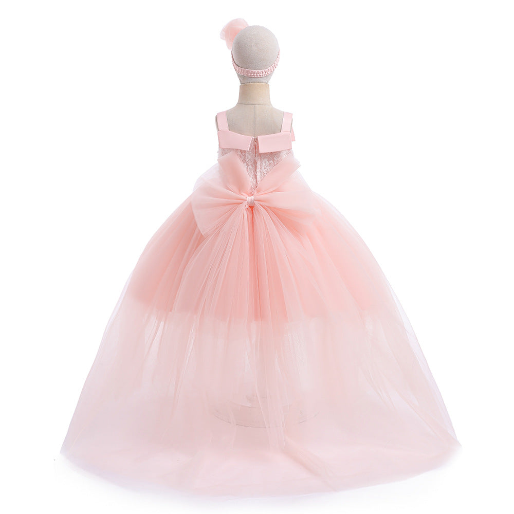 A-Line Off Shoulder Flower Girl Dress Set – Cute Party & Wedding Outfit for Kids