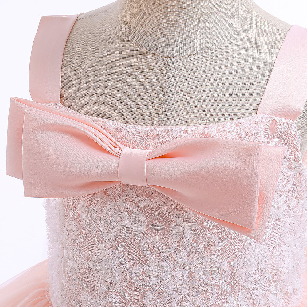 A-Line Off Shoulder Flower Girl Dress Set – Cute Party & Wedding Outfit for Kids