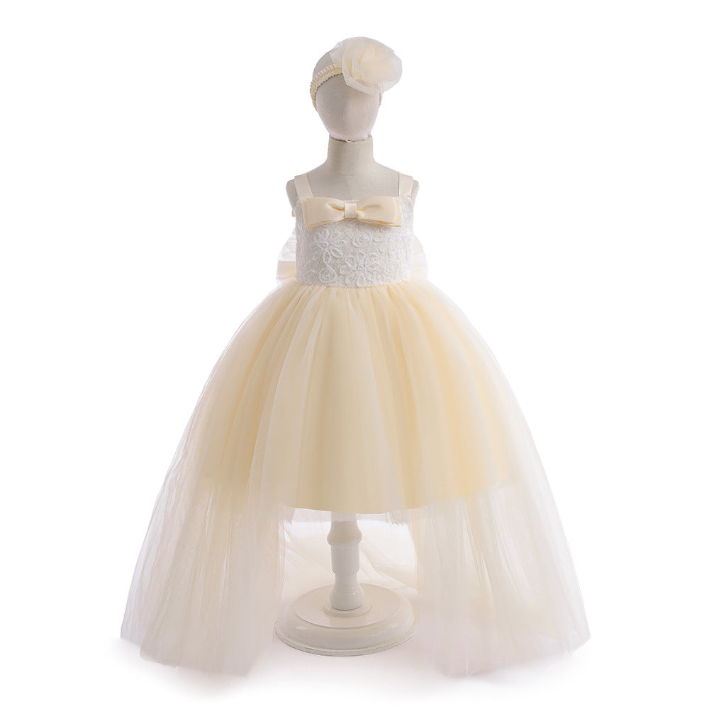 A-Line Off Shoulder Flower Girl Dress Set – Cute Party & Wedding Outfit for Kids