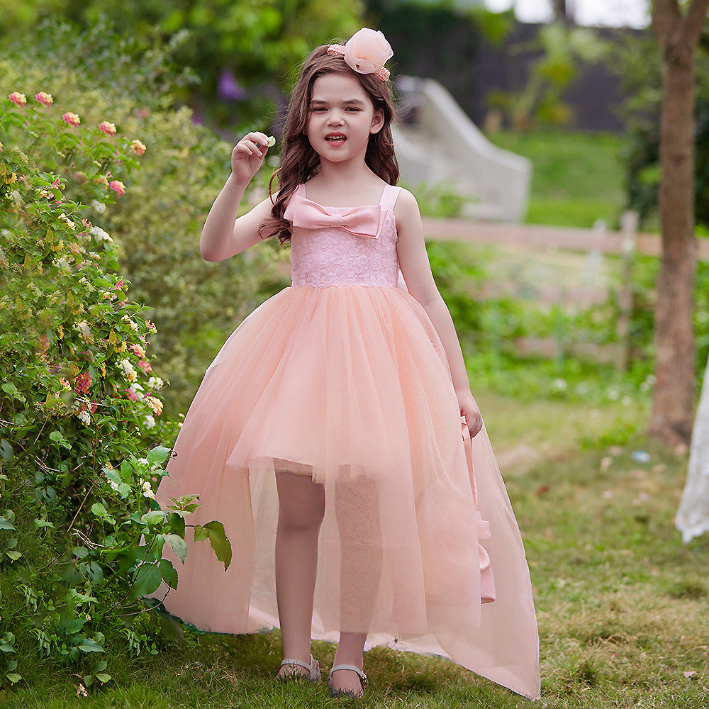 A-Line Off Shoulder Flower Girl Dress Set – Cute Party & Wedding Outfit for Kids