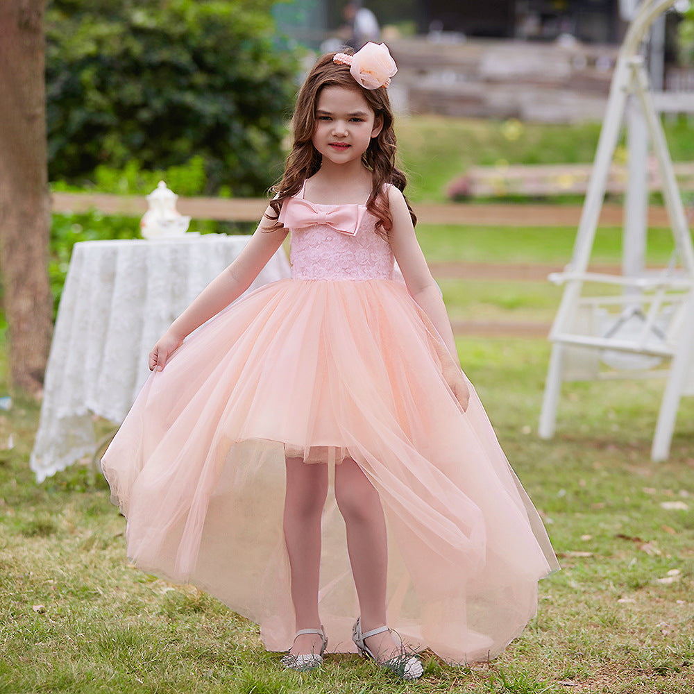A-Line Off Shoulder Flower Girl Dress Set – Cute Party & Wedding Outfit for Kids