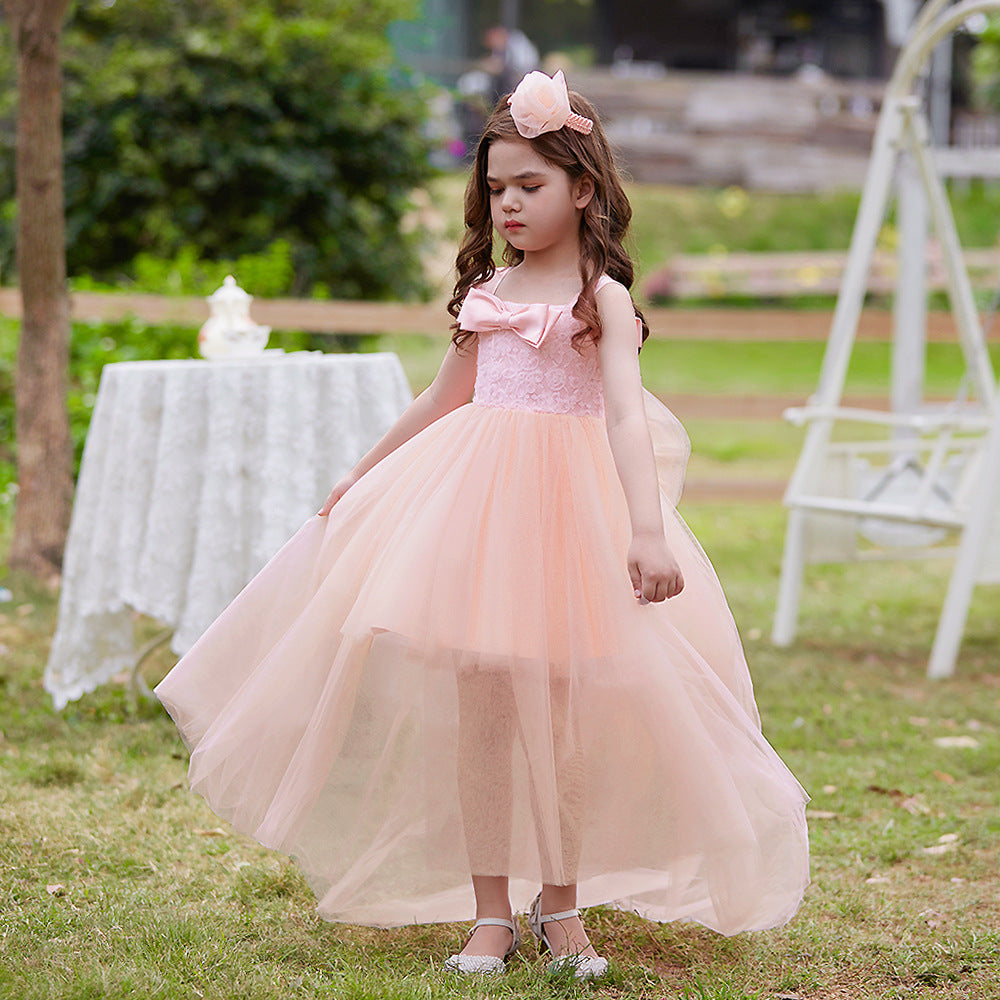 A-Line Off Shoulder Flower Girl Dress Set – Cute Party & Wedding Outfit for Kids
