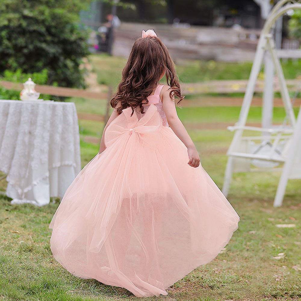 A-Line Off Shoulder Flower Girl Dress Set – Cute Party & Wedding Outfit for Kids