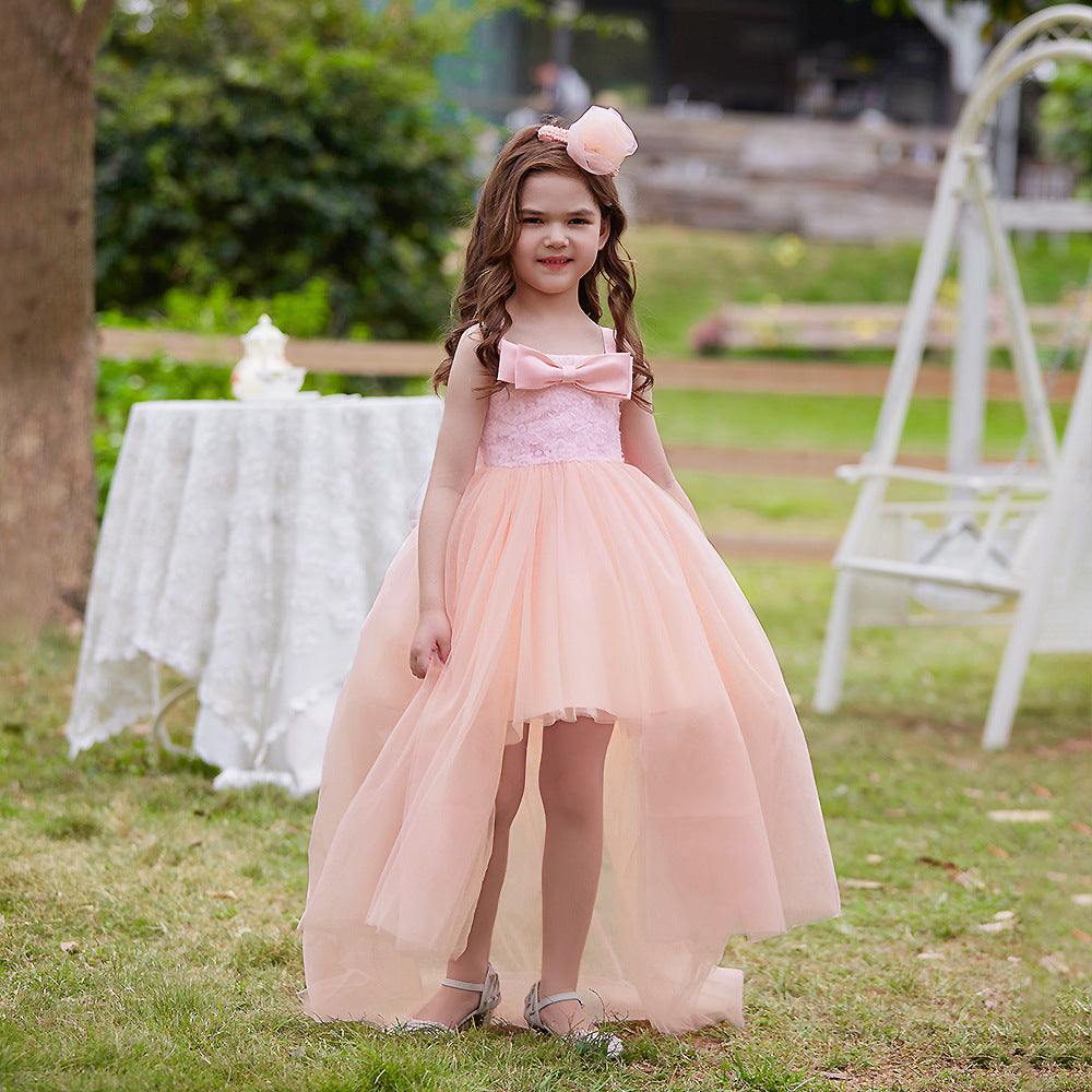 A-Line Off Shoulder Flower Girl Dress Set – Cute Party & Wedding Outfit for Kids