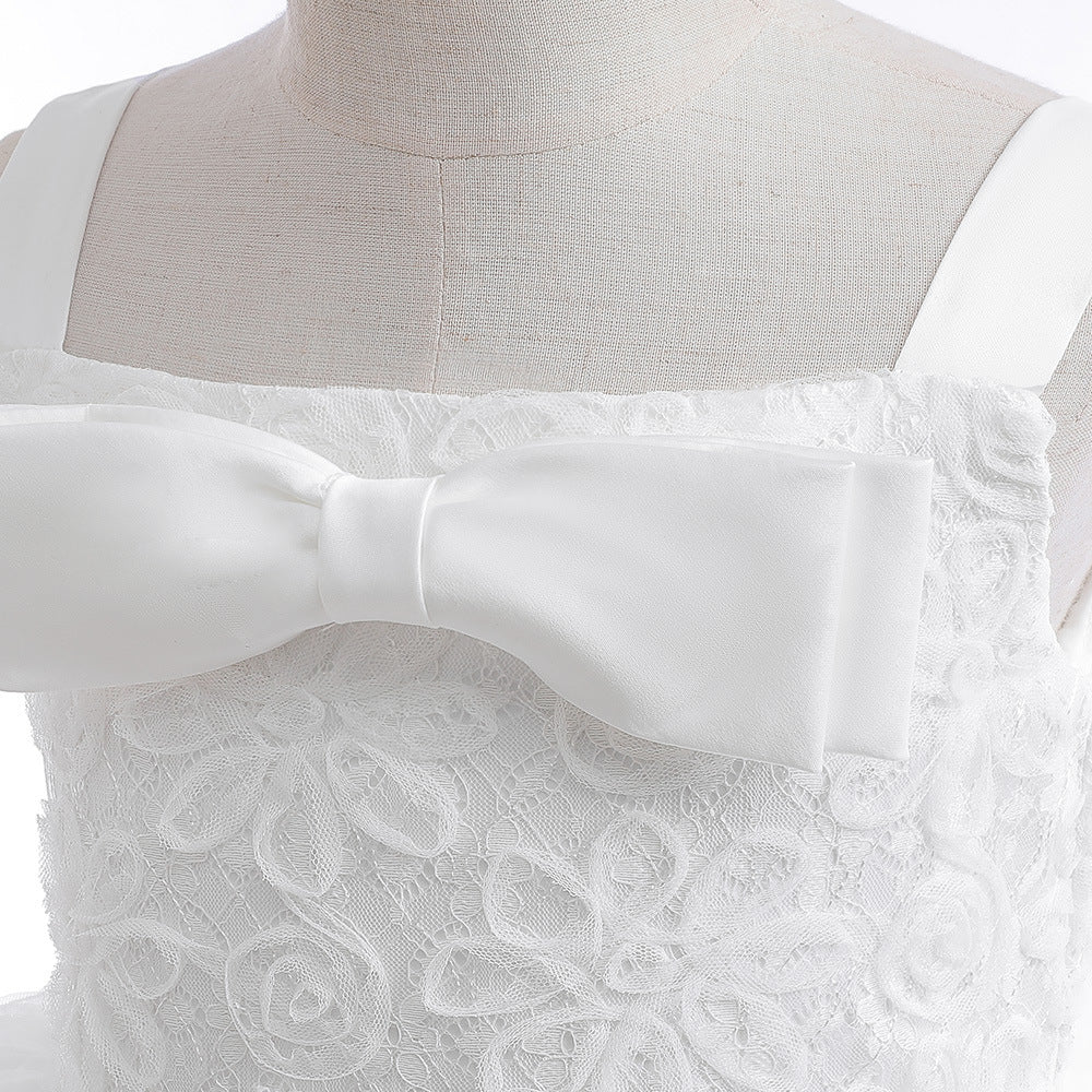 A-Line Off Shoulder Flower Girl Dress Set – Cute Party & Wedding Outfit for Kids
