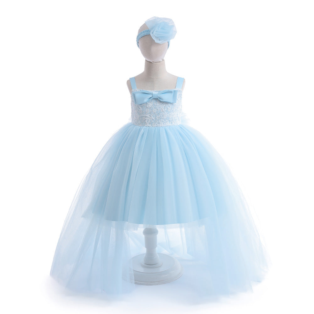A-Line Off Shoulder Flower Girl Dress Set – Cute Party & Wedding Outfit for Kids