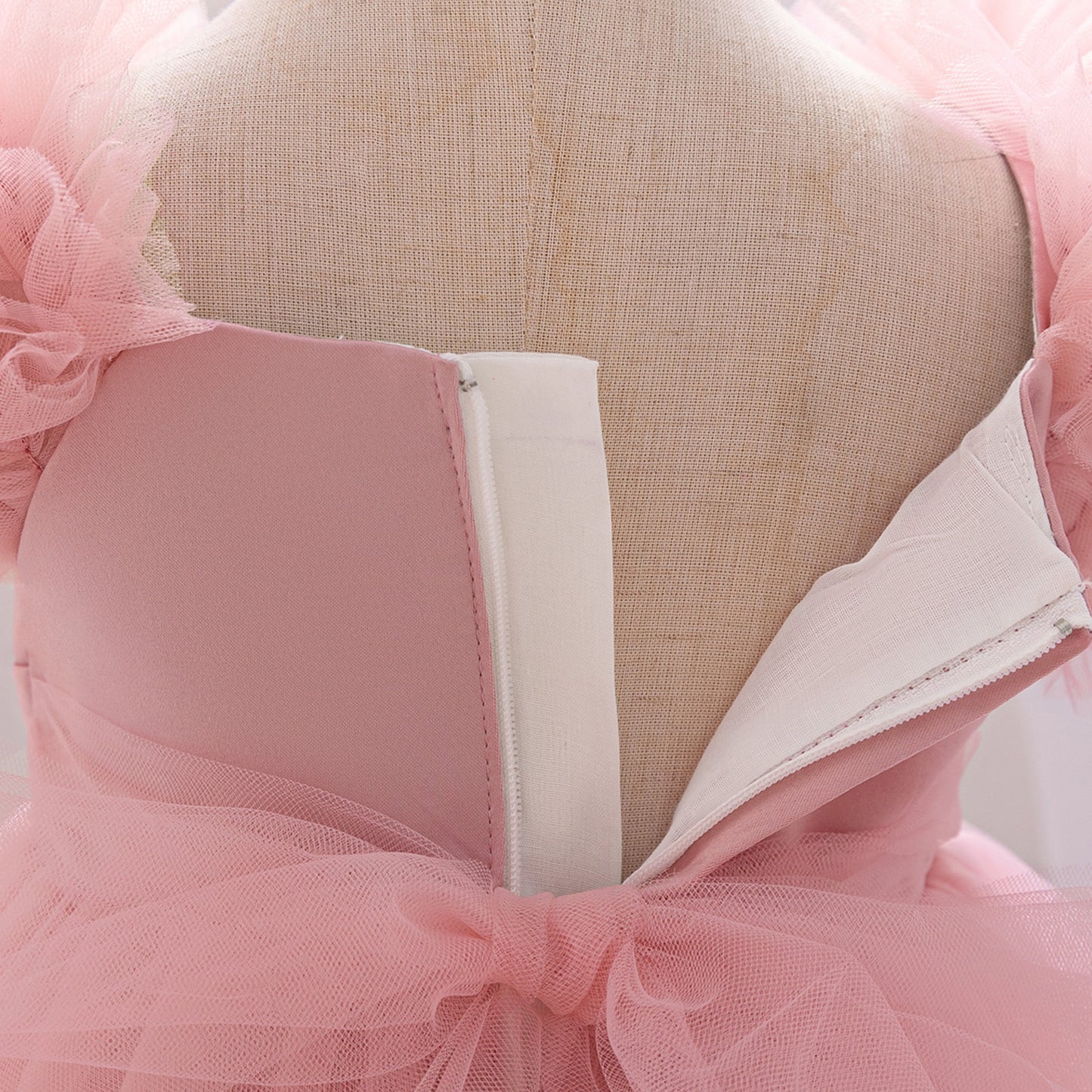 Cute Tulle Princess Dress for Girls | A-Line Tea Length Flower Girl Dress