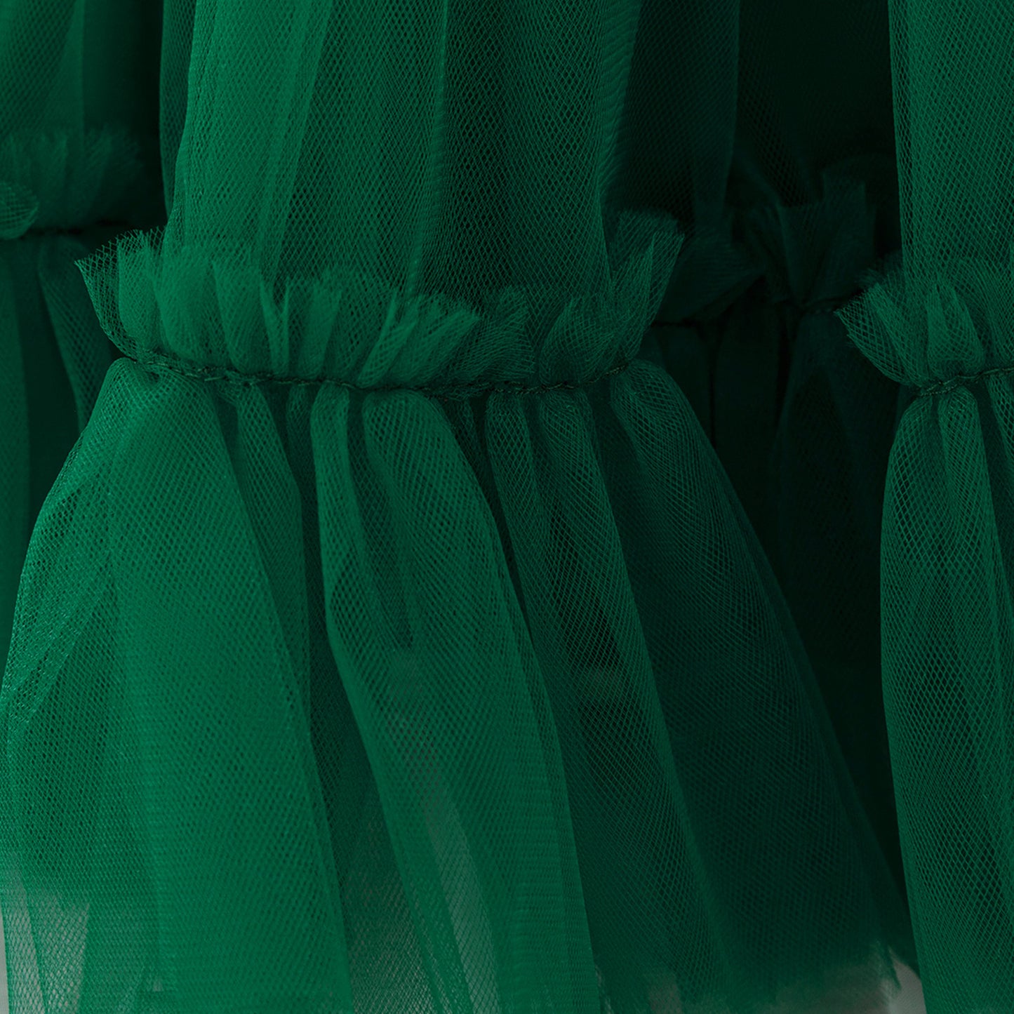 Cute Tulle Princess Dress for Girls | A-Line Tea Length Flower Girl Dress