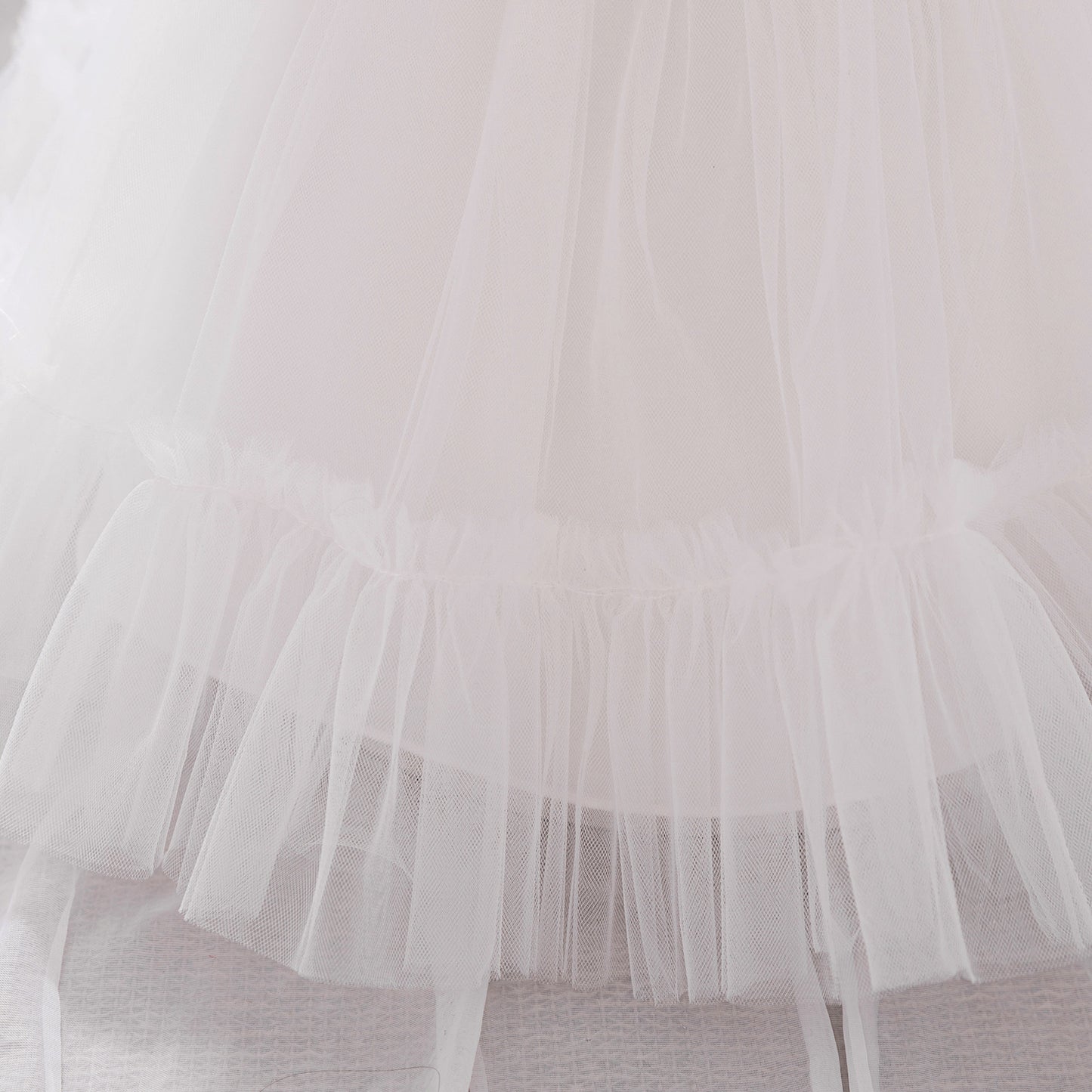Cute Tulle Princess Dress for Girls | A-Line Tea Length Flower Girl Dress