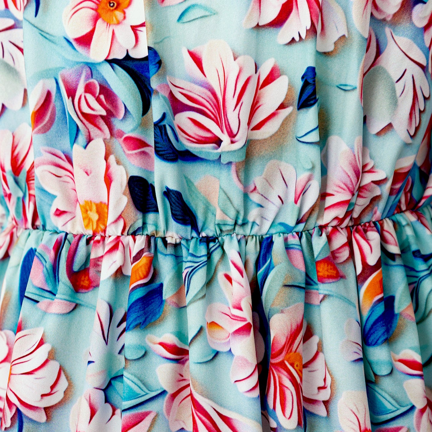 Floral Princess Maxi Dress for Girls | Party & Celebration Long Dress 3-8Y