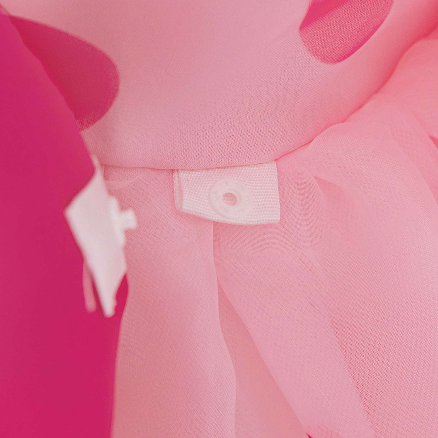 Cute Puff Sleeve Tulle Princess Dress for Girls | Floral Print & Big Bow, Tea Length