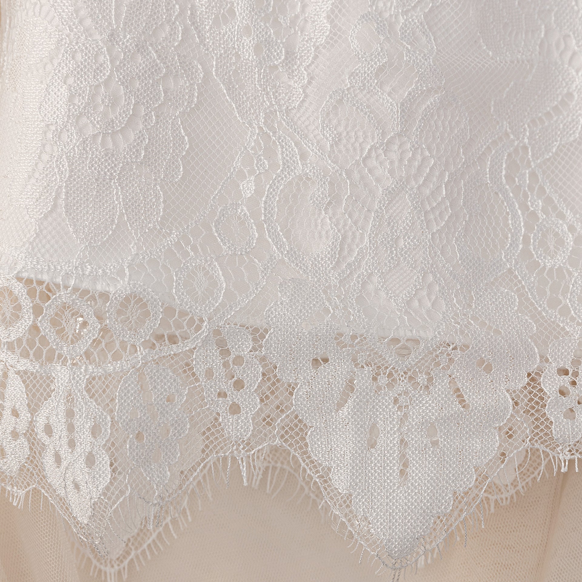 Frocklet Adorable Lace Flower Girl & Christening Dress – Tea Length for 0-3 Years 7
