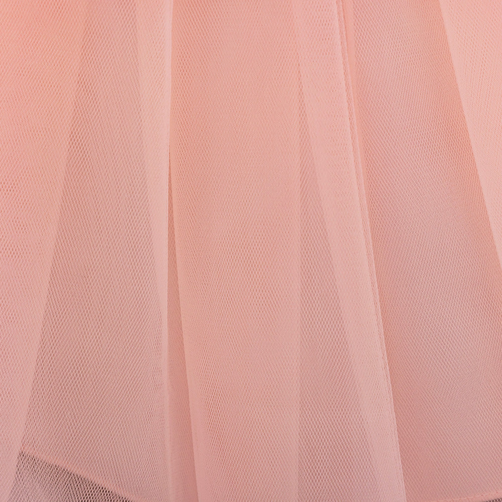 Light Pink Toddler Flower Girl Dress – Cute A-Line Party & Birthday Outfit