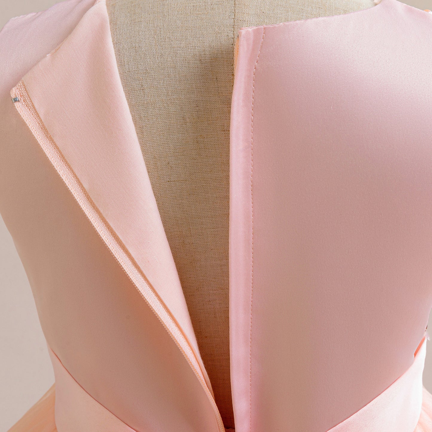 Light Pink Maxi Princess Dress for Girls with Sequins & Embroidery | Age 5-13