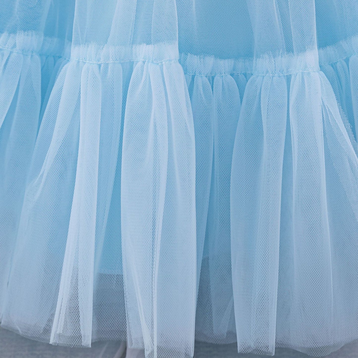 Adorable Off Shoulder Tulle Flower Girl Dress | Baby & Toddler Party Outfit