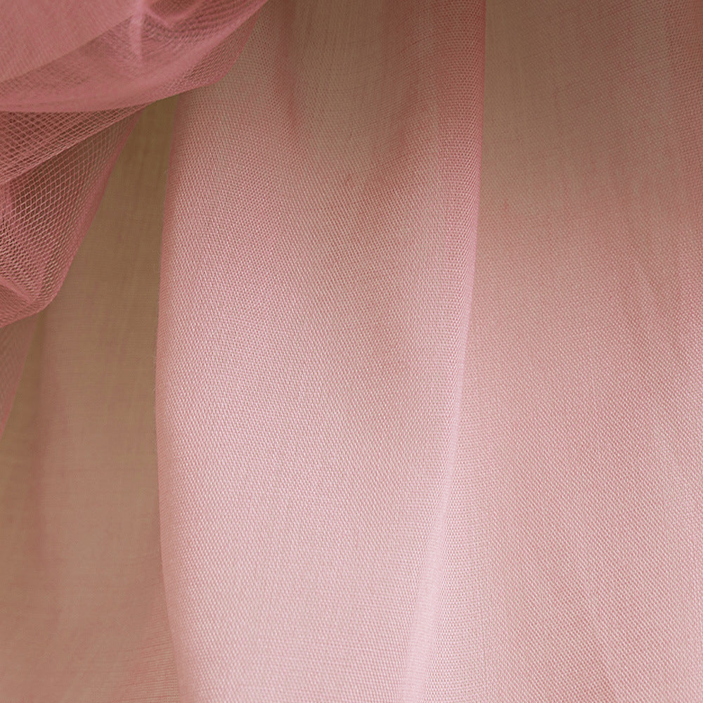 Off-Shoulder Puffy Ball Gown Dress for Girls | Tea Length Princess Party Dress