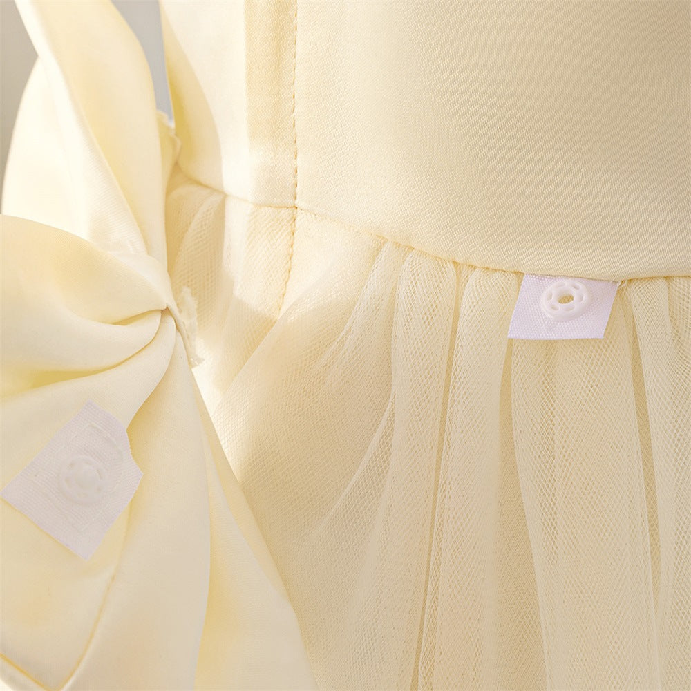 Cute Puffy Ball Gown Dress for Girls - Tea Length Party & Flower Girl Outfit