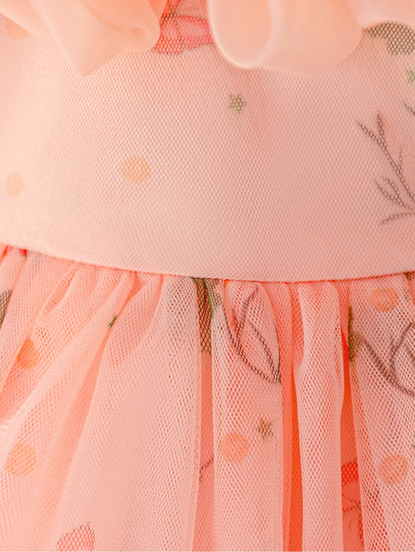 Puffy Off-Shoulder Tulle Ball Gown for Little Girls – Party, Wedding & Celebration Dress