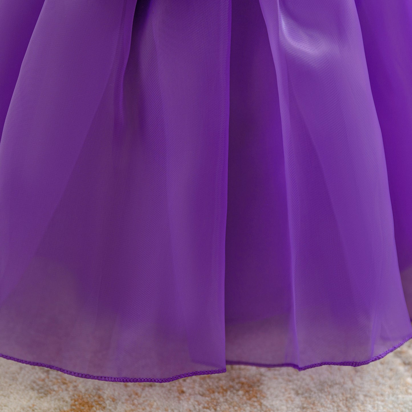 Adorable Puffy Tea-Length Princess Dress for Toddlers | Ball Gown Flower Girl Outfit