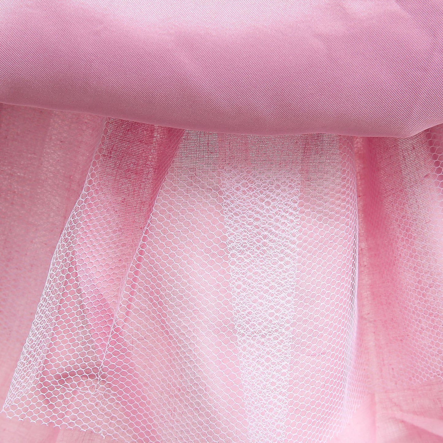 Puffy Tea-Length Satin Ball Gown Dress for Girls - Flower Girl & Party Wear