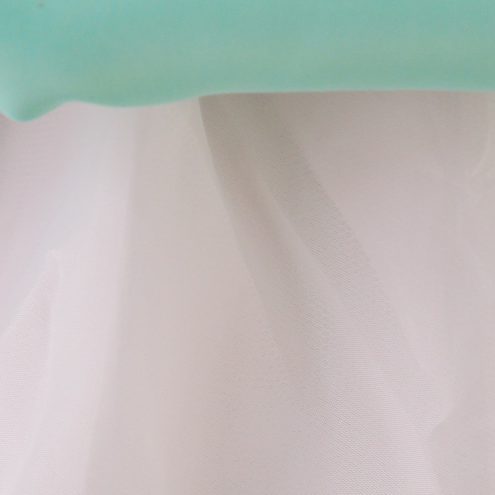 Adorable Satin Bow A-Line Tea Length Dress for Girls (3-10 Years)