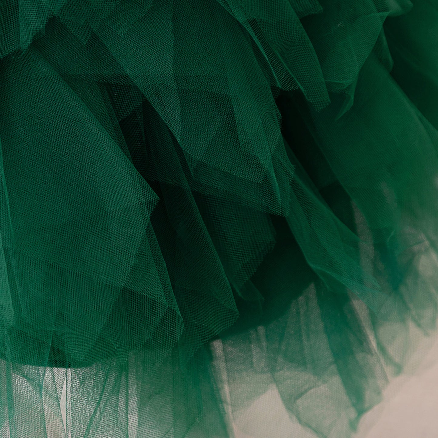 Dark Green Halter Princess Party Dress for Girls Tea Length