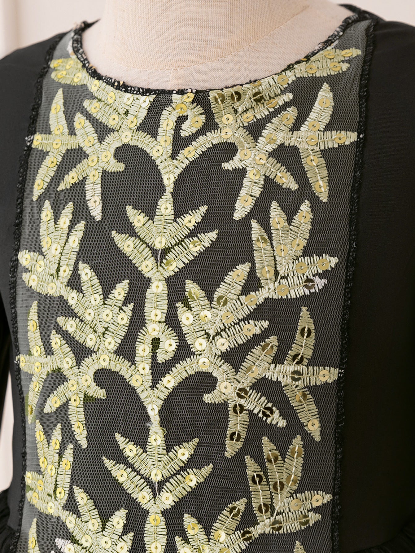 A-Line Elegant Embroidered Maxi Tulle Dress for Girls | Special Occasion Formalwear