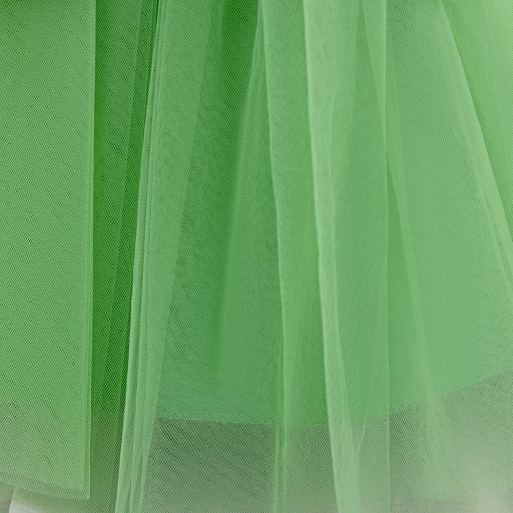 Cute Puffy Embroidered Tulle Ball Gown Dress for Girls (9M-4Y)
