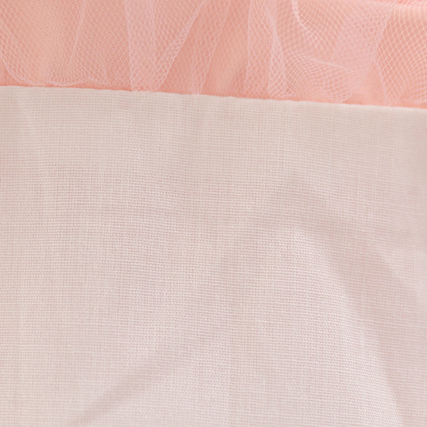 Light Pink Floral Puffy Princess Dress for Girls, Tea-Length Ball Gown