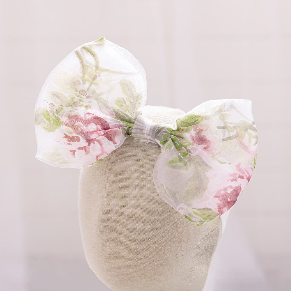 Cute Floral Puff Tulle Princess Dress – Ball Gown for Toddlers and Kids
