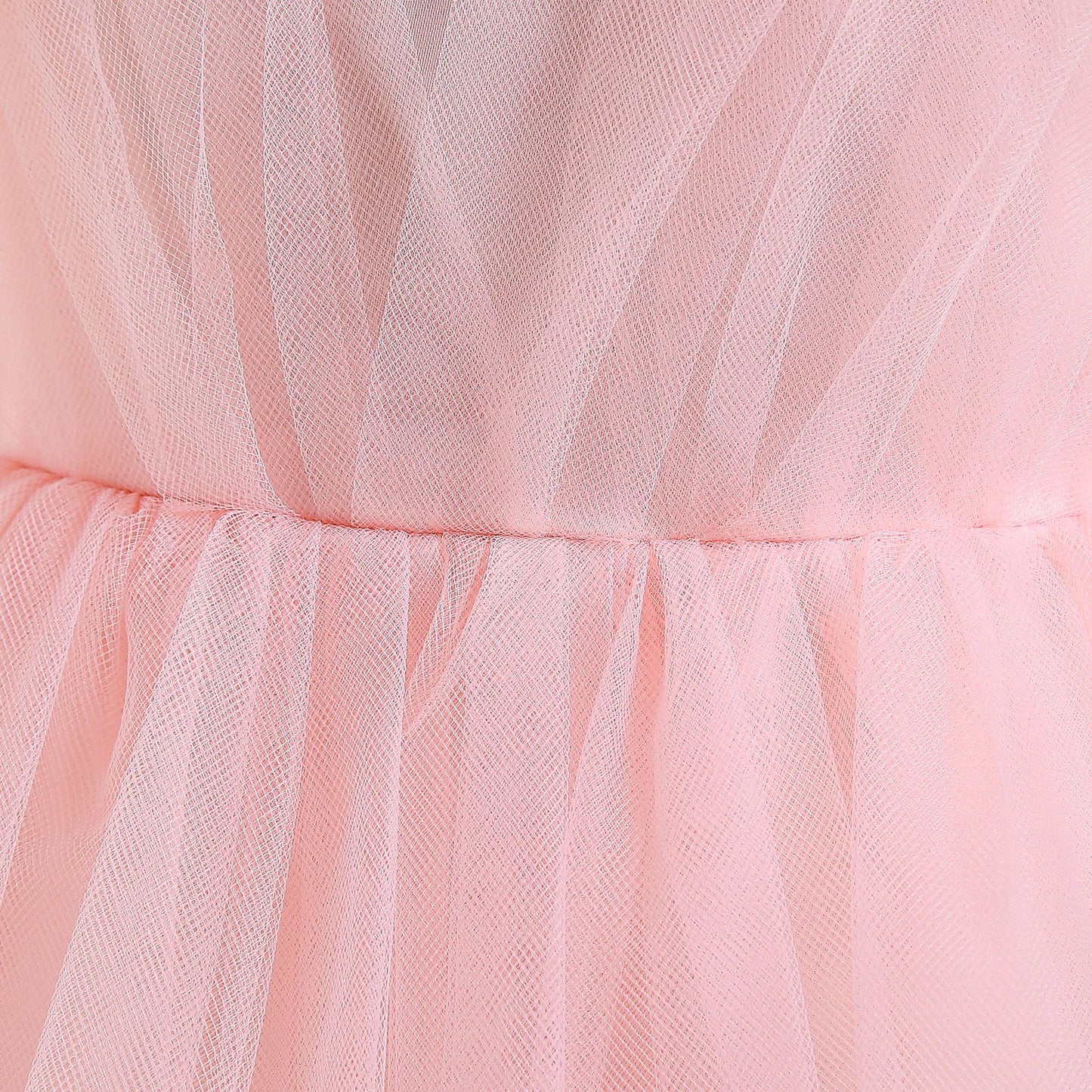 Cute A-Line Tulle Maxi Dress for Girls - Tiered Princess Party Gown