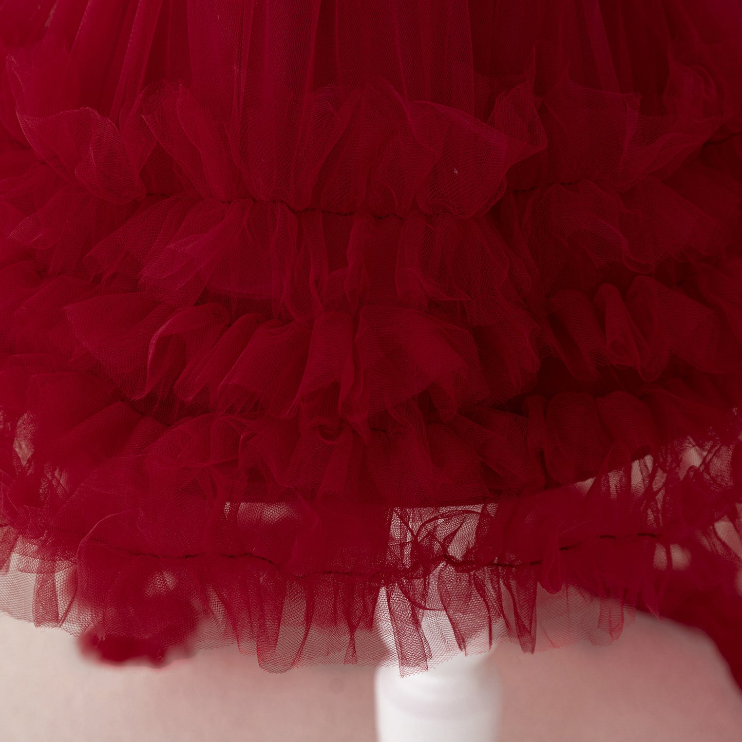 Cute Puffy Halter Neck Tulle Ball Gown Dress for Kids - Party & Flower Girl Outfit