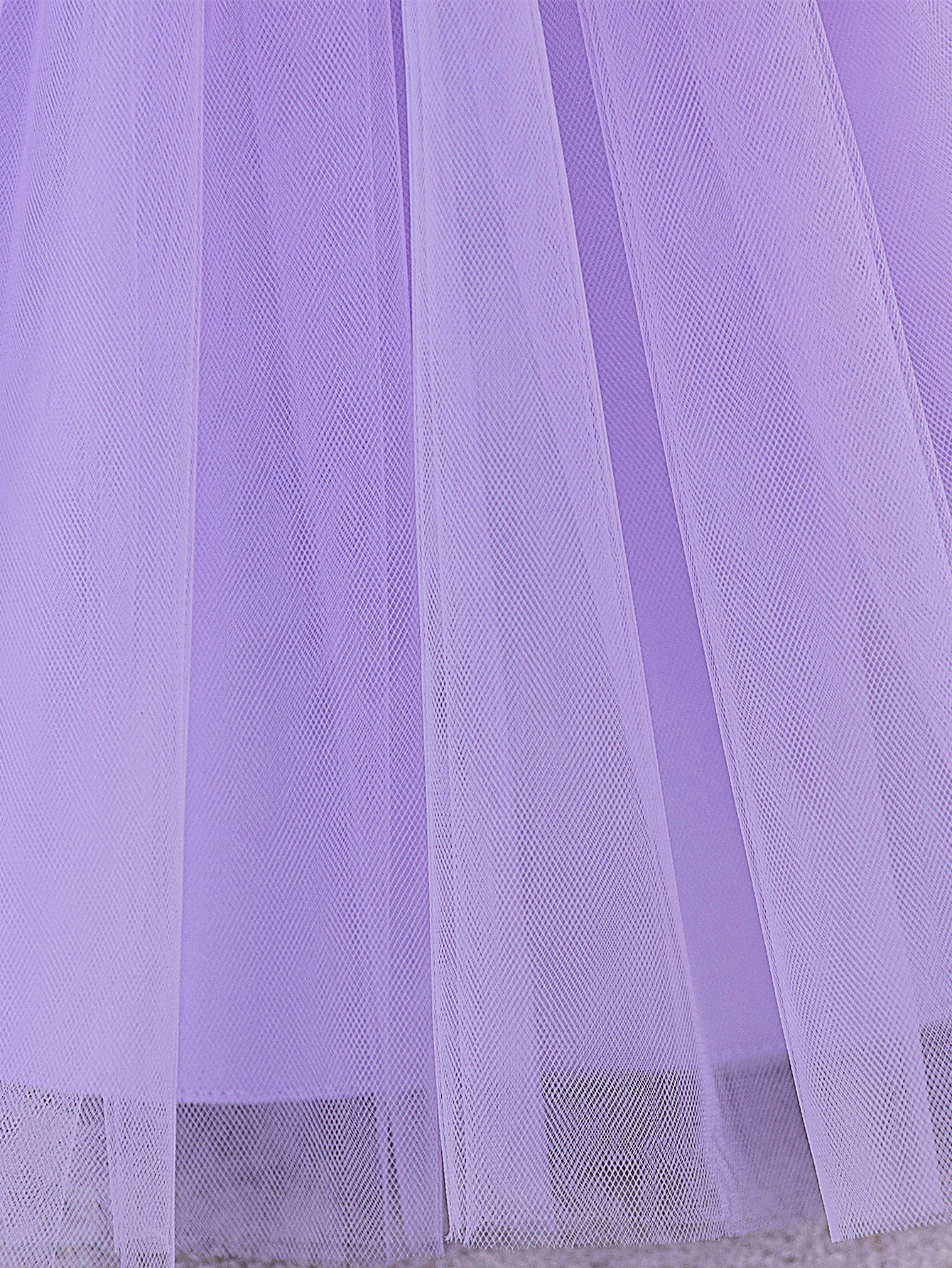 Frocklet Lavender Ball Gown Dress for Girls – Lace Puffy Princess Party Dress 9