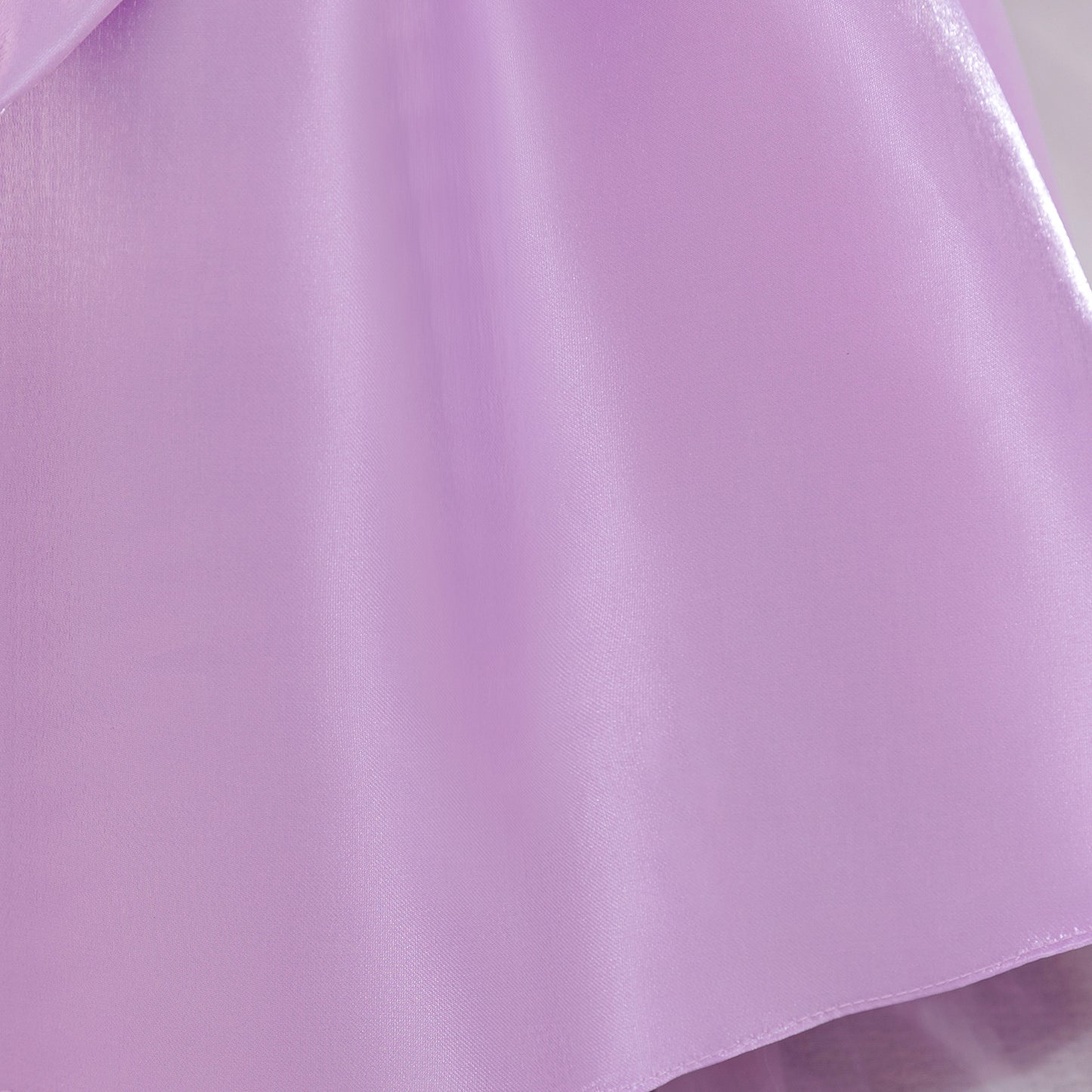 Lavender Puffy Ball Gown Dress for Girls | Cute Organza Flower Girl Dress