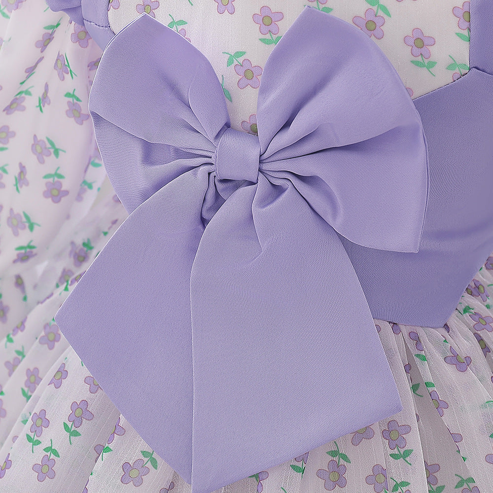 Lavender Princess Tulle Dress for Baby Girls – Party & Wedding Outfit, 9-24 Months