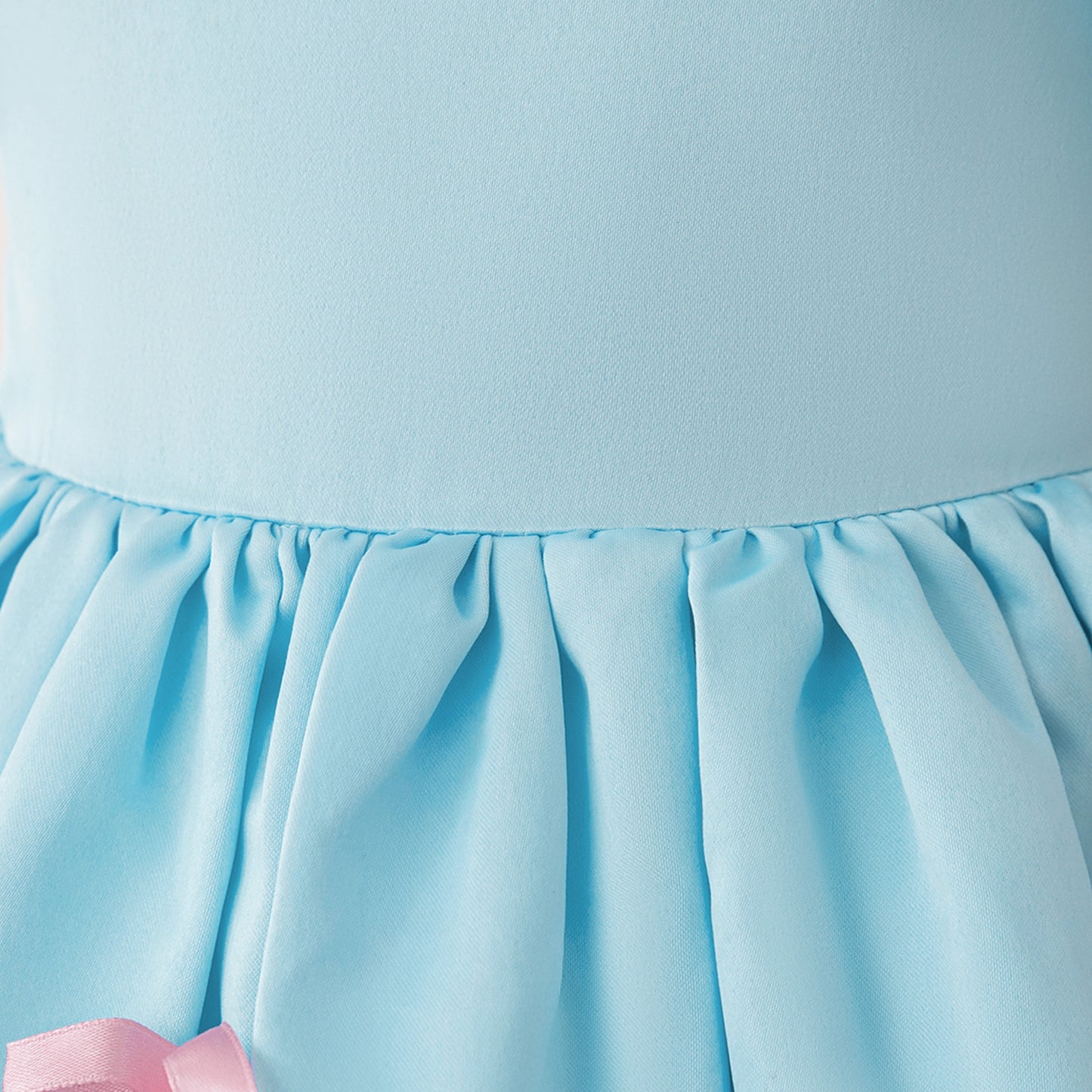 Light Blue Puffy Princess Ball Gown Dress for Girls – Party, Wedding & Special Events