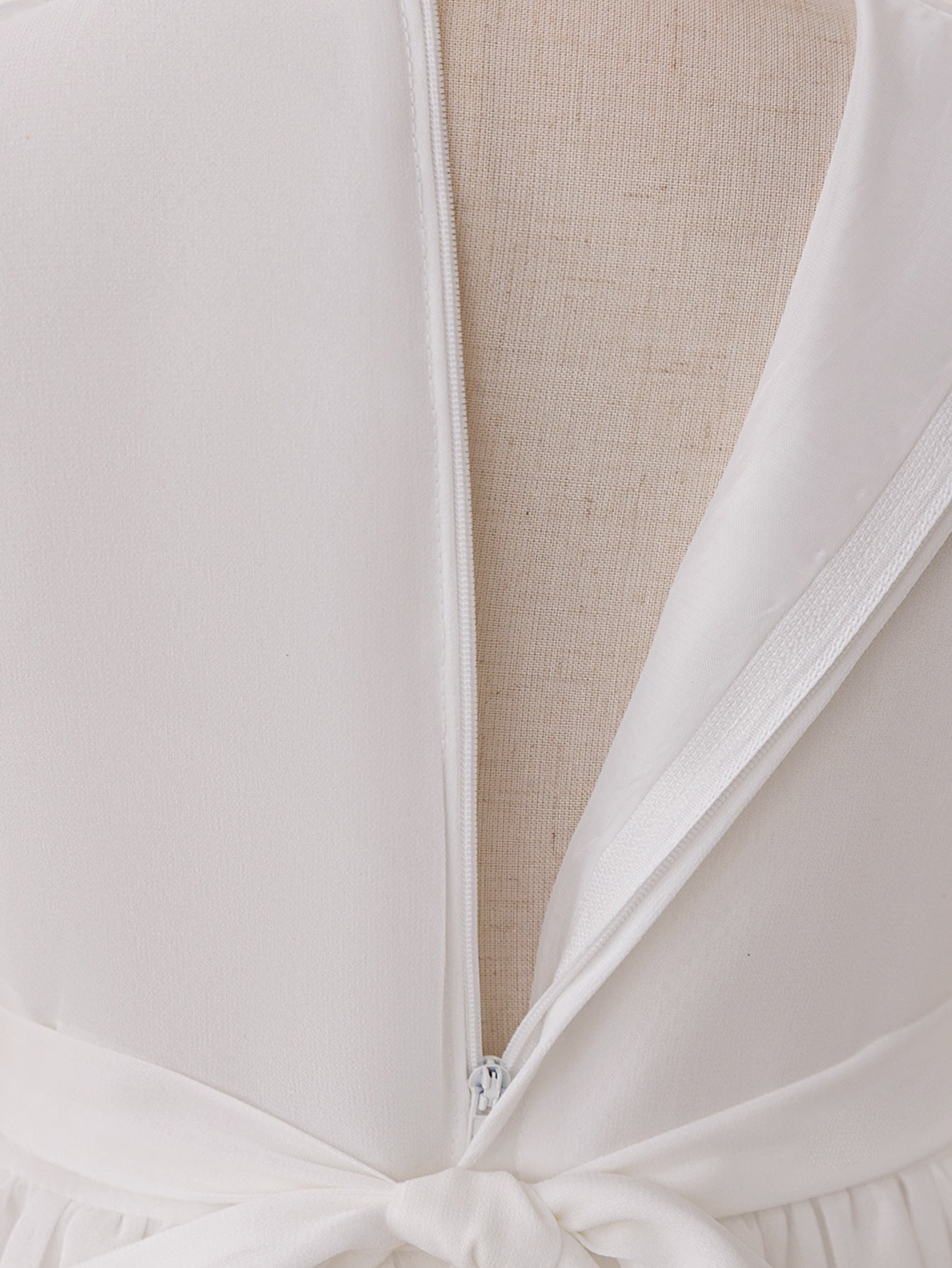 Long Sleeve White A-Line Maxi Dress for Girls with Sequins and Beads | Formal & Party Wear
