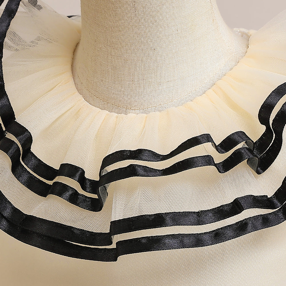 Cute Maxi Tiered Tulle Princess Dress for Girls | A-Line Formal Party Gown