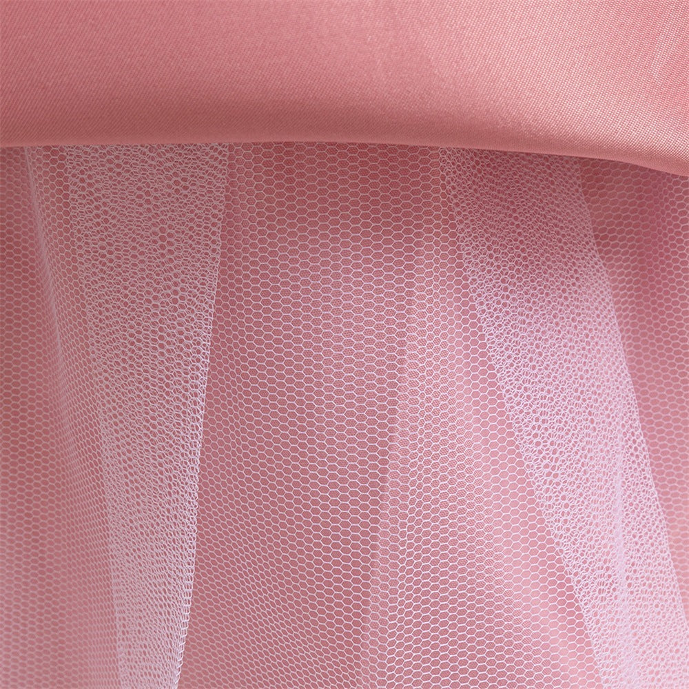 Cute Off Shoulder Maxi Tulle Dress for Girls – A-Line Princess Gown with Applique